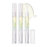 Nail Care Oil, 3 Counts Nail Strengthener, Cuticle Oil for Nails, Finger Edge Manicure Nourishing Oil, Professional Nail Care...