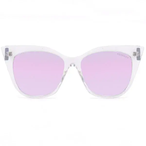Venice Cateye - Clear Purple | Color: Clear Purple | Size: OS