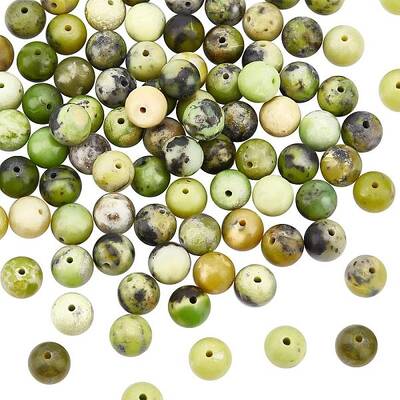 2 Strands Natural Serpentine Beads Strands