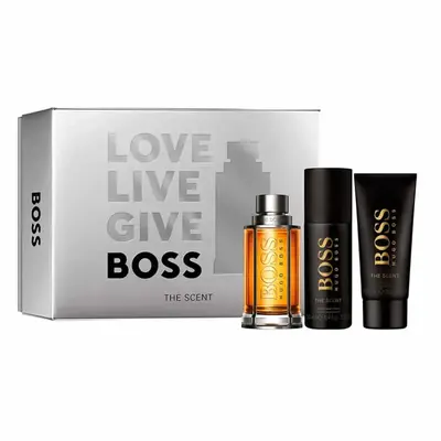 Hugo Boss The Scent Eau De Toilette Spray 100ml Set 3 pezzi