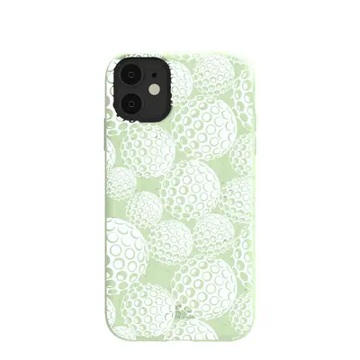 Sage Green Golf Balls iPhone 11 Case