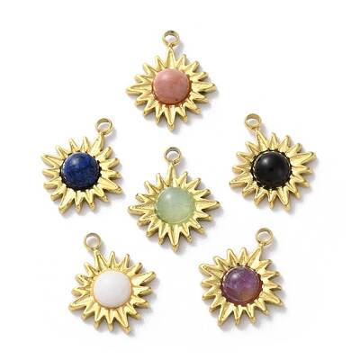 Natural Mixed Stone Charms