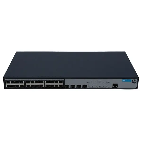 HP JG925-61001 | OfficeConnect 1920 Series 1920-24G-PoE+ (180W) 24 x RJ-45 PoE+ 10/100/1000Base-T and 4 x SFP (mini-GBIC) Por...