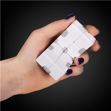 144 Promotional White Infinite Cube - Foldable & Puzzle