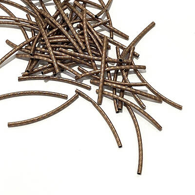 Brass Tube Beads