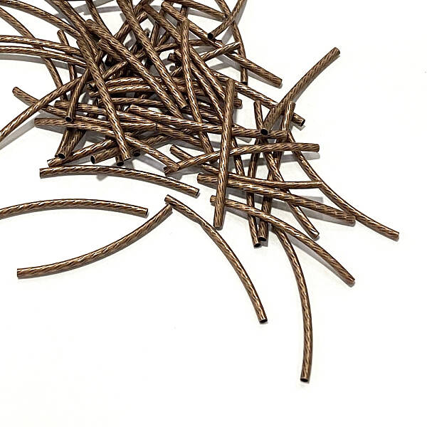 Brass Tube Beads