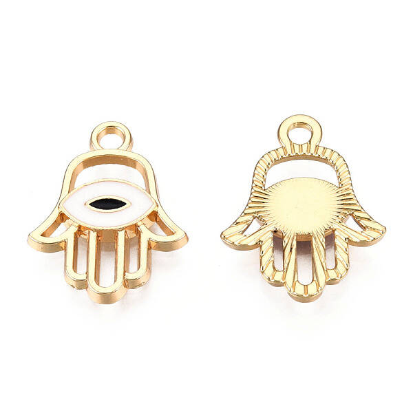 Light Gold Plated Alloy Pendants