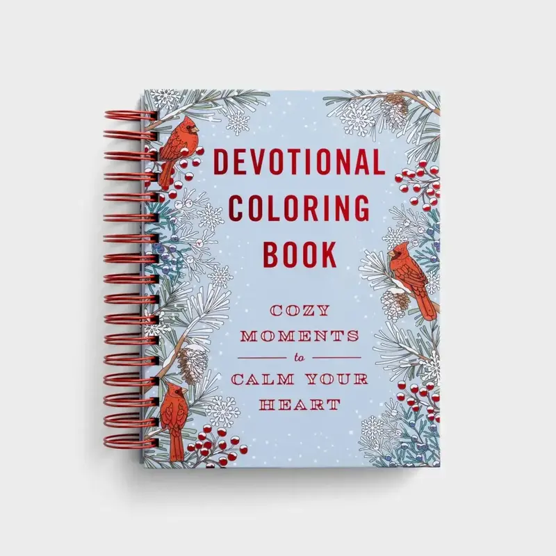 Cozy Moments Devotional Coloring Book for Women – Mindful Scripture Art, Stress Relief for Adults, Self-Care Activity Book,...