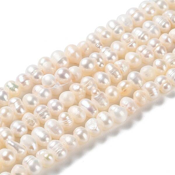 Natural Cultured Freshwater Pearl Beads Strands