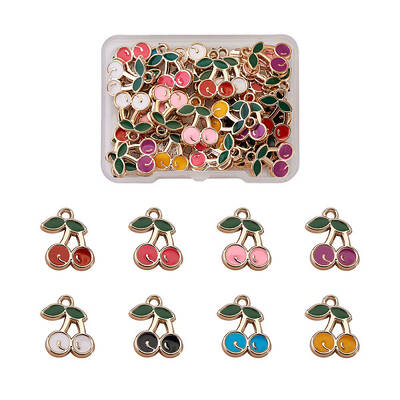 Alloy Enamel Pendants