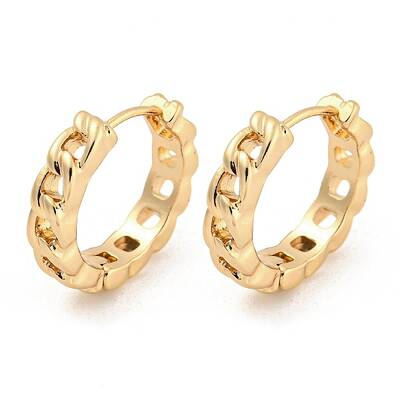Alloy Hoop Earring