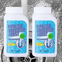 Powerful Pipe Dredging Agent - Quick Cleaning Tool for Kitchen & Toilet Drains, Fast-Acting Household Plumbing Cleaner, Unclo...