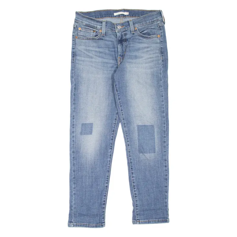 LEVI'S Womens Jeans Blue Regular Bootcut Stone Wash W28 L27