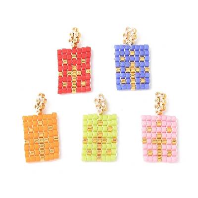 Handmade Loom Pattern MIYUKI Glass Seed Beads