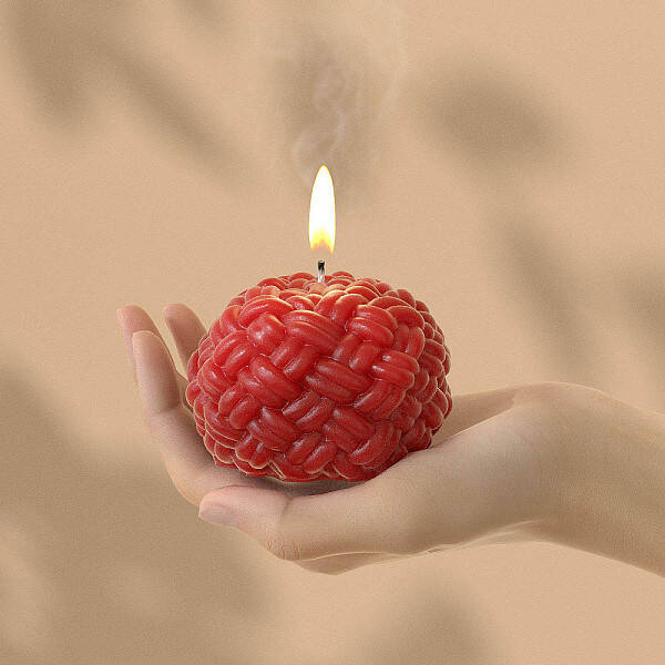Yarn Ball DIY Silicone Candle Molds