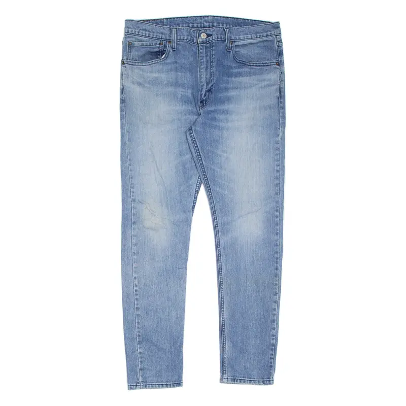LEVI'S 512 Jeans Mens Blue Slim Tapered Stone Wash W36 L32