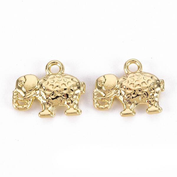 Rack Plating Alloy Pendants Rhinestone Settings