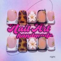 Y2K Style Fake Nails, 10pcs Fashion Press on Nails for Women & Girls DIY Nail Art, Elegant Stick on Nails Kit, Nail Art Kits