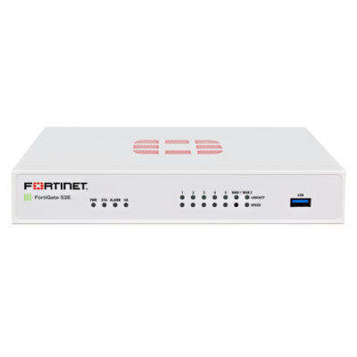 FG-52E-BDL-USG-874-60 Fortinet 52E 7x GE RJ-45 2x WAN Switch Firewall