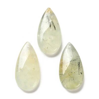 Natural Prehnite Pendants