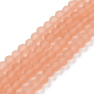 Transparent Glass Beads Strands
