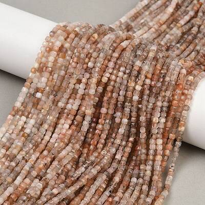 Natural Sunstone Beads Strands