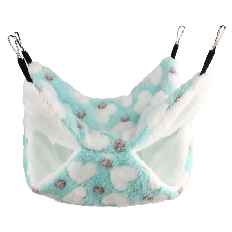 Soft Hanging Hammock, Small Animals Hanging Sleeping Bed, Pet Hanging Cage For Chinchilla Ferrets Sugar Glider Squirrel Repti...