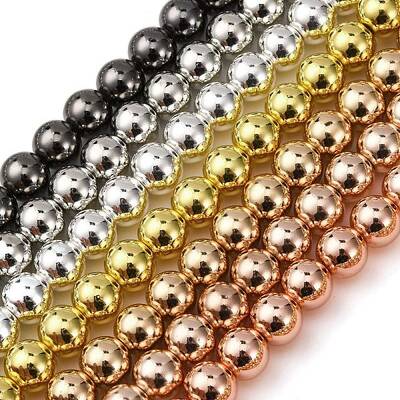 Electroplate Glass Beads Strands
