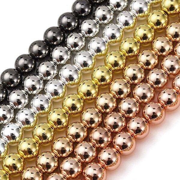 Electroplate Glass Beads Strands