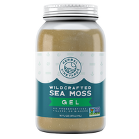 Herbal Vineyards Sea Moss Gel 16 ounce Jar Organic Non-GMO Verified Flavor Supports Wellness Superfood Nutritional