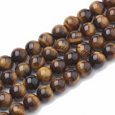 Natural Tiger Eye Beads Strands