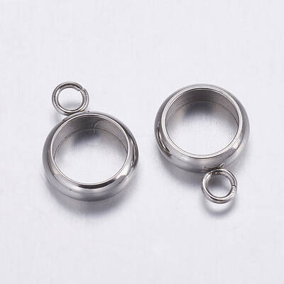 Tarnish Resistant 304 Stainless Steel Tube Bails