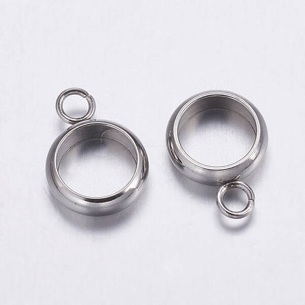 Tarnish Resistant 304 Stainless Steel Tube Bails