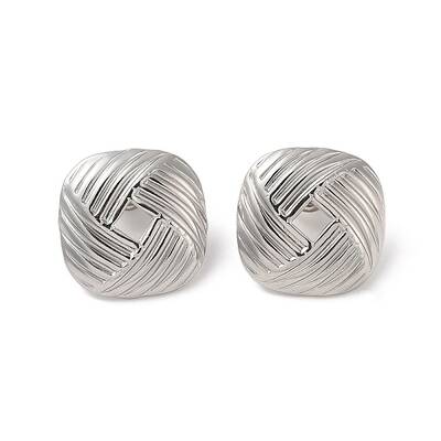 Non-Tarnish 304 Stainless Steel Stud Earrings for Women