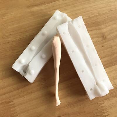 DIY Silicone Craft Doll Body Mold