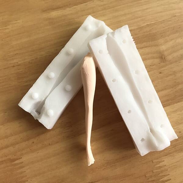 DIY Silicone Craft Doll Body Mold