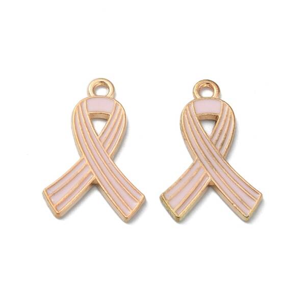 Light Gold Tone Zinc Alloy Enamel Pendants