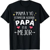 Comfort Cotton Short Sleeve T- Shirt 100% Cotton Best PAPA Father's Day T-Shirt