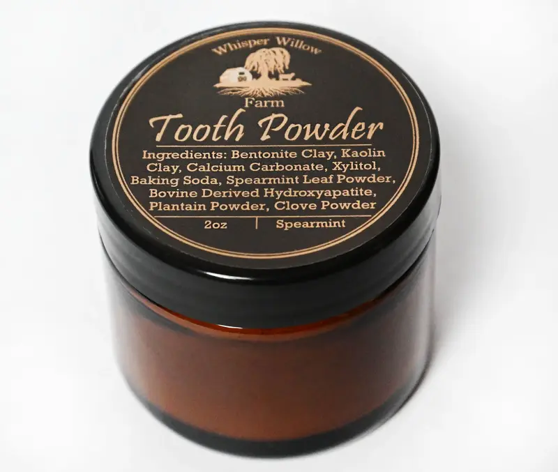 Natural Remineralizing Hydroxyapatite Tooth Powder, Natural Toothpaste Alternative Oral Whitening