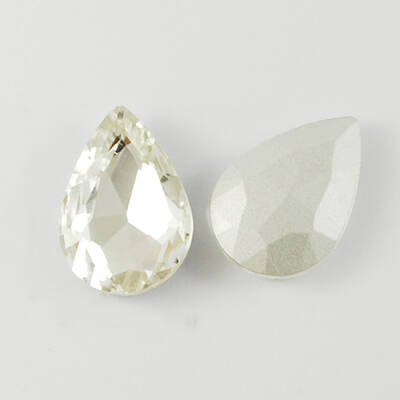 Glass Pointed Back Rhinestone