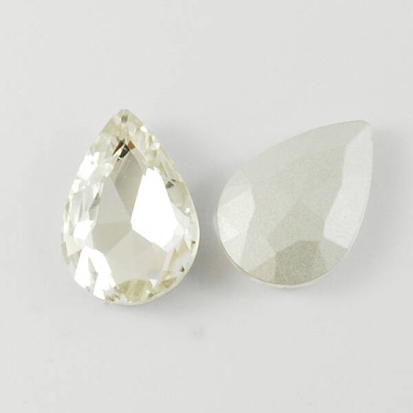 Glass Pointed Back Rhinestone