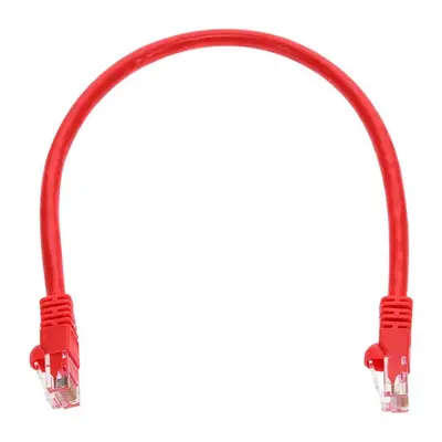 2290 Monoprice Cat6 Ethernet Patch Cable Snagless RJ45 Stranded 550MHz UTP Pure Bare Copper Wire 24AWG 1ft Red