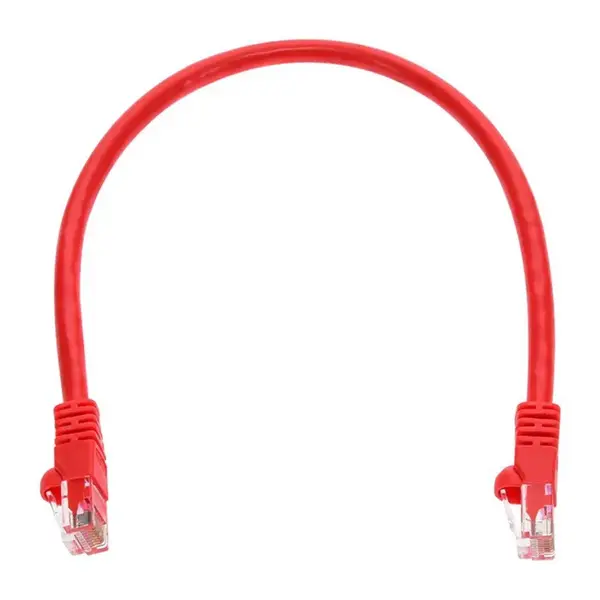 2290 Monoprice Cat6 Ethernet Patch Cable Snagless RJ45 Stranded 550MHz UTP Pure Bare Copper Wire 24AWG 1ft Red