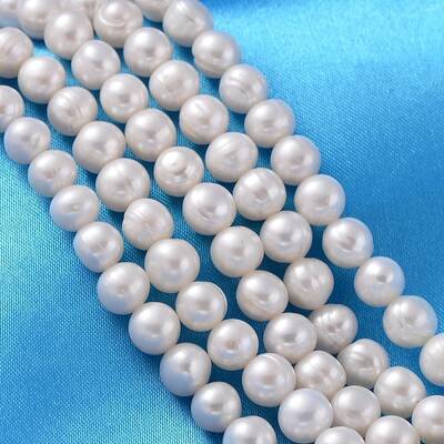 Natural Cultured Freshwater Pearl Beads Strands