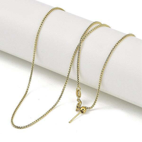 Ion Plating(IP) 304 Stainless Steel Bx Chains Necklaces