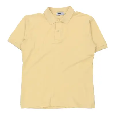 Fila Polo Shirt - Large Yellow Cotton