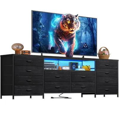 ã#TikTokShopFallDealsForYouãRaybee Furniture TV Stand for 65 70 75 Inch TV 63\