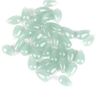 5Pcs Transparent Glass Beads