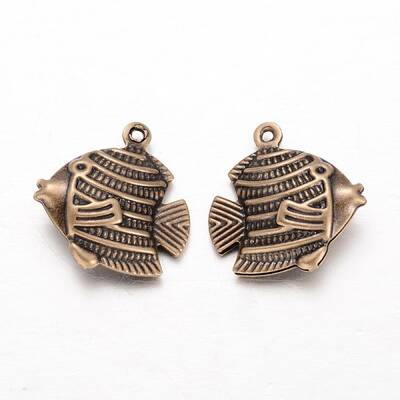 Fish Brass Pendants