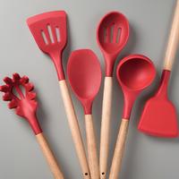 Kitchen Accessories Cooking Utensil Set, 12pcs Silicone Kitchen Utensil Set, Kitchen Cooking Utensils Set with Utensil Holder...